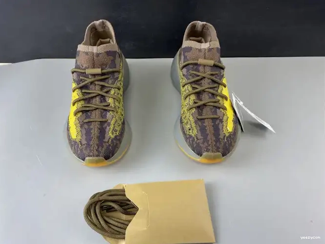 ADIDAS FZ4982 YEEZY 380 GOLD NON-REFLECTIVE 'COFFEE BOOST 0512